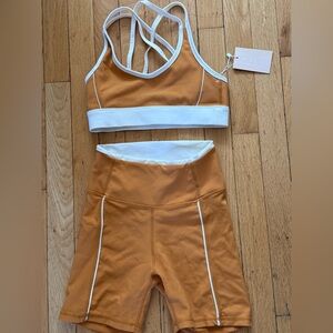 Wilo The Label Women's Marigold Work Out Set